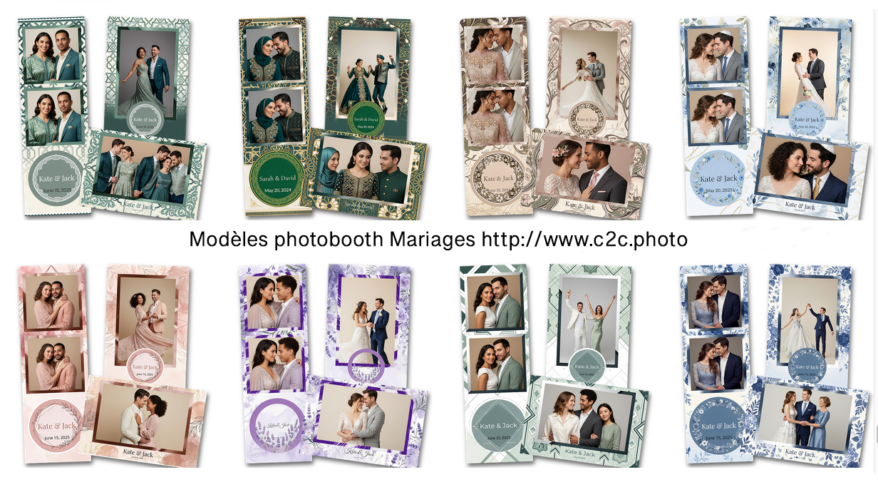 Modèles photobooth mariages Alsace 10
